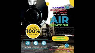 INSTALLATION RÉPARATION CLIMATISEUR TANGER CLIMATISATION ECOAIR BK KEYTER INTARCON [upl. by Eyatnod]