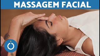 MASSAGEM no ROSTO 💆‍♀️💤 Reflexologia Facial para Relaxar [upl. by Yeorgi]