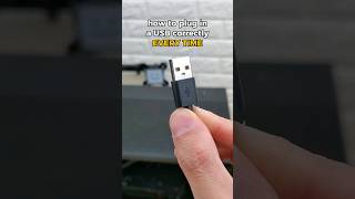 how to plug in a USB correctly 100 of the time [upl. by Claudianus747]