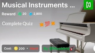 Explore Entertainment amp Pop Culture Quiz Answer  Musical Instrument Part 2 Quiz Answer  GK Quiz [upl. by Hedvah]