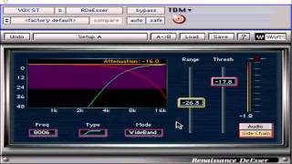 Waves Mastering Lesson 4  DeEsser Tool [upl. by Acinomahs]