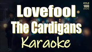 Lovefool  The Cardigans Karaoke HD Version [upl. by Reid]