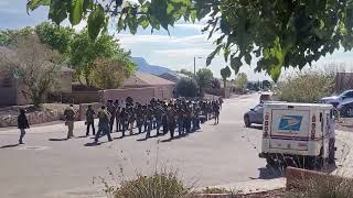 Alamogordo Tiger Band Cruising the Neighborhood [upl. by Yacov749]