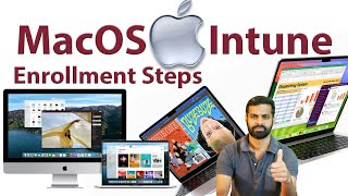 Mac OS macOS Enrollment amp Microsoft Intune Using the Company Portal app [upl. by Amlet]