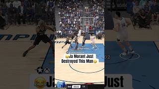 Ja Morant Insane contact dunk shorts nba2k25 gaming [upl. by Doralynn858]