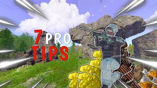 7 RUST Tips that 99 Dont Know l rust guide noob to pro [upl. by Elleval]