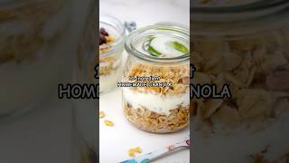 Homemade granola granolarecipe healthyeating oatssnacks healthyfood nenaswellnesscorner5453 [upl. by Norvil972]