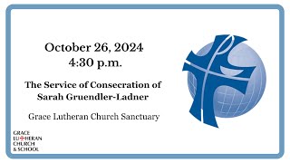 The Service of Consecration of Sarah GruendlerLadner [upl. by Duax]