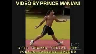 CRICKET WORLDS REAL BAHUBALI 2  WORLDS FASTEST BOWLER UNBELIEVABLE SPEED [upl. by Doownel]