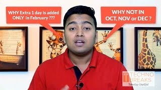 LEAP YEAR in Hindi  WHY ONLY FEB HAS 28 DAYS [upl. by Yenffad]