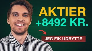 Tager ny aktieportefølje fra 0 kr til 1 million Jeg geninvesterer mit udbytte [upl. by Aneerol]