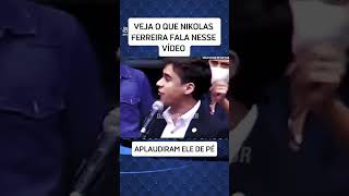 DEPUTADO NIKOLAS FERREIRA EXPLICANDO FEMINISTA QUE GRAMA É VERDE [upl. by Alket]