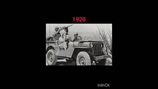 Evolution of jeep 19002024 evolution automobile jeep shorts [upl. by Rasec]