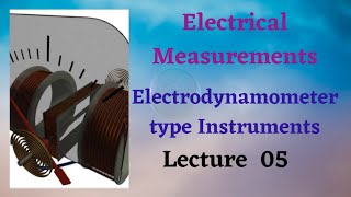 Electro dynamometer type Instruments Principle and Operation of Electrodynamometer type Instruments [upl. by Earlie]