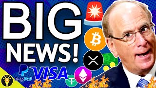 🚨BIG CRYPTO NEWS Visa Tokenization PayPal PYUSD Coinbase to Delist Tether USDT [upl. by Lorrayne]