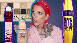 FULL FACE USING ONLY MAYBELLINE PRODUCTS  Jeffree Star [upl. by Jim]