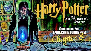 ⚡quotHARRY POTTER  Chapter 8 BOOK 1 🎧Audiobook🎧 in English for Beginners📚✨ [upl. by Eatnoed]