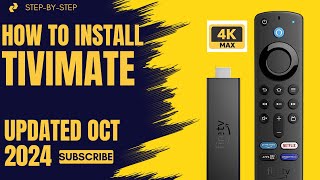 How To Install TiviMate On Your Firestick amp Android  UPDATED OCT 2024 VERSION [upl. by Ycnej416]