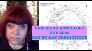 NEW MOON ASTROLOGY OF NOV 2024 DAY BY DAY PREDICTIONS ANCIENT ASTROLOGY [upl. by Yeslrahc668]