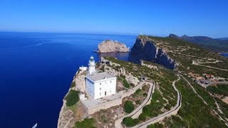 Faro di Capo Caccia  Alghero  Porto Conte  GoPro HD [upl. by Yrrok976]