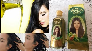 Daber Amla Gold Hair Oil daber hair oil Tee fatima [upl. by Hugibert]