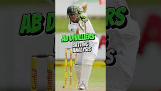 Ab Divilliers Batting Analysis ABdeVilliersABDCricketAnalysisBattingMasterclassshorts [upl. by Lindblad]