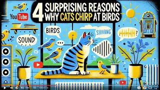 4 Surprising Reasons Why Cats Chirp at Birds [upl. by Nnawtna]