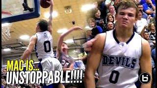 Mac McClung IS UNSTOPPABLE Goes KOBE On Em w 41 Points To Win District Championship [upl. by Madancy]