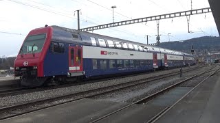 SBB ZVV DPZ in Uzwil [upl. by Isiahi]