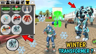 Winter Transformer Mods In Rope Hero New Update New Transformer [upl. by Amias]