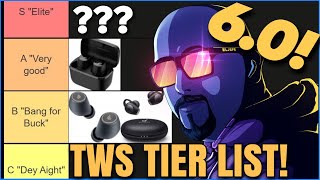 True Wireless Earbuds Tier List 60 Summer 2023 Edition [upl. by Yroggerg]