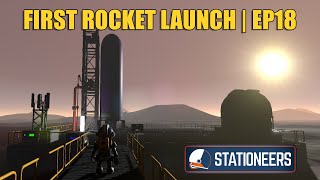 Stationeers Lets Play EP 18  Rockets [upl. by Aynwad]