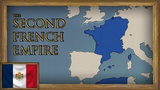 Victoria 2 HPM  Timelapse  Second French Empire [upl. by Eima]