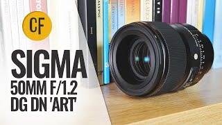 Sigma 50mm f12 DG DN Art lens reviews [upl. by Otanod872]