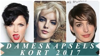 Moderne dameskapsels kort 2017 [upl. by Ragen221]