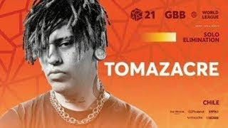 Tomazacre 2021 solo elimination on Grand Beatbox Battle 2021 [upl. by Boony33]