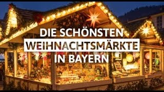 01122024  Weihnachtsmärkte  OberLand  Bavaria  Bayern  Reisen Deutschland DE [upl. by Ahtiekahs804]