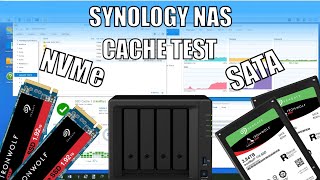 Synology DS920 NAS  SATA vs NVMe SSD Caching Test [upl. by Dolph]