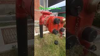 fire hydrant system fire hydrant pilor maintenancefire shortvideo trending vairal [upl. by Enialahs845]