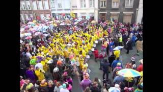 carnaval de dunkerque 2013 départ de la bande [upl. by Neerihs]