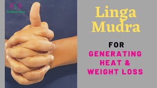 Linga Mudra for Cough Cold amp Weight Loss [upl. by Maillliw]