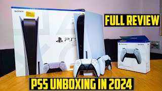 PS5 Unboxing amp Review in 2024  Best time to buy ps5 in flipkart sale [upl. by Yoreel]