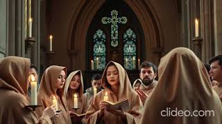 PANIS ANGELICUS Latin Gregorian chant in Greek version 2 [upl. by Ecnaled]