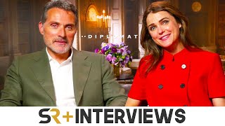 Keri Russell amp Rufus Sewell Hash Out Their Differing Perspectives In The Diplomat Season 2 [upl. by Ranna]