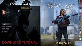 How to PlayDownload Old Versions of CSGO in 2023 After CS2 UPDATE [upl. by Ecienaj57]