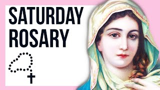 SATURDAY  JOYFUL  Follow Along Rosary 15 Minute  SPOKEN ONLY [upl. by Tania]