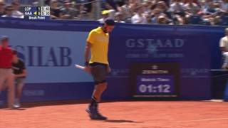 Lopez Beats Haase In Gstaad 2016 Final Highlights [upl. by Anelrahc859]