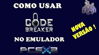 Como usar CodeBreaker no emulador PCSX2 [upl. by Razaele]