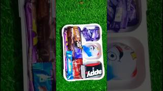 Dairy Milk Shots 5 Star Munch Perk Chocolate Cake Kinder Joy amp Apple Juice Lunch Box Ideas 🥰 😋 [upl. by Daniala]