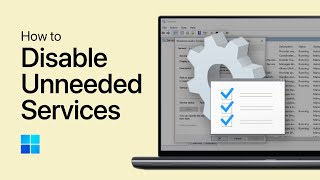 How To Disable Unnecessary Windows Services amp Speed Up Your PC [upl. by Asilegna]